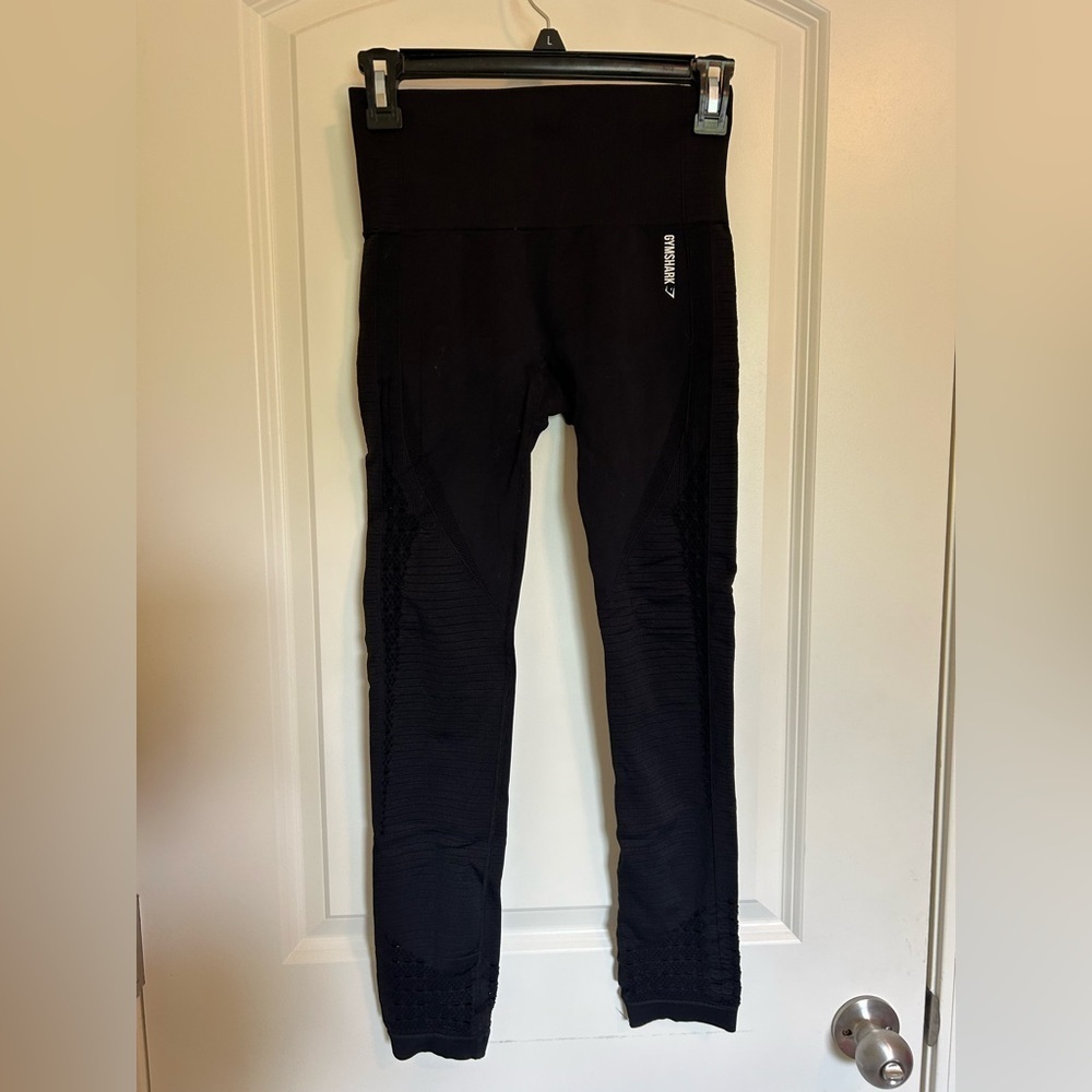 Gymshark energy seamless  black high waist contour leggings